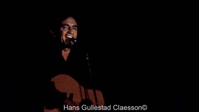 Johnny Cash, Stockholm 13 sep - 71